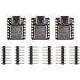 Seeed Studio XIAO SAMD21 The Smallest Arduino Microcontroller Based on SAMD21nwith Rich Interfaces for Wearable Devices, 100% Arduino IDE Compatible, Desiged for Projects Need Arduino Micro, 3pcs.