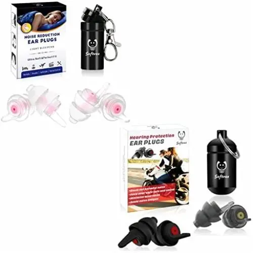 Motorcycle + Small Earplugs
