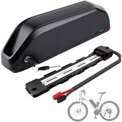 Jieoto 52V 13AH E-Bike Battery Lithium Li-ion Electric Bicycle Battery Pack with 2A Charger BMS for Bike Battery 250W 350W 500W Motors, More Suitable for Modification.