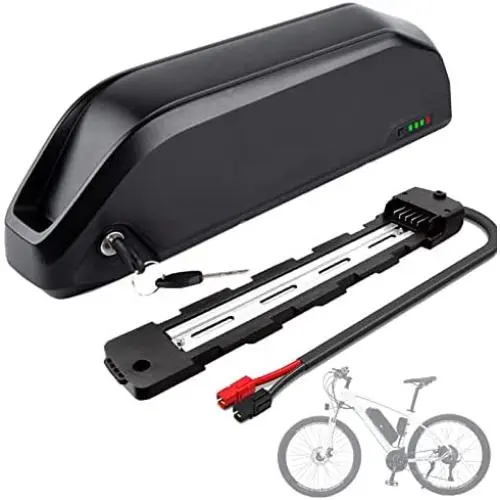 Jieoto 52V 13AH E-Bike Battery Lithium Li-ion Electric Bicycle Battery Pack with 2A Charger BMS for Bike Battery 250W 350W 500W Motors, More Suitable for Modification.