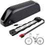 Jieoto 52V 13AH E-Bike Battery Lithium Li-ion Electric Bicycle Battery Pack with 2A Charger BMS for Bike Battery 250W 350W 500W Motors, More Suitable for Modification.