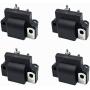 Ignition Coil for Johnson Outboard Motor Evinrude 1985-2005 4HP to 300HP 60hp 70 hp 90 hp 100hp 115hp 125hp 140hp 200 hp 225hp Replaces 18-5179 183-2508 582508 72010 4 Packs
