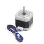 Iverntech Nema 17 Stepper Motor 42x40mm Body Bipolar 1.5A 400mN.m 2 Phase 4 Wires 1.8 ° for 3D Printer or CNC Machine with 1M Motor Cable