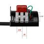 60KTYZ Synchronous Gear Motor 30RPM Dual Bearing AC Motor CW/CCW Control 115V 60Hz 10W