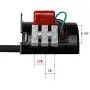 60KTYZ Synchronous Gear Motor 30RPM Dual Bearing AC Motor CW/CCW Control 115V 60Hz 10W