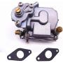 SouthMarine Boat Engine 66M-14301-12 Carburetor Assy and 66M-13646-00 Gaskets (2 pcs) for Yamaha 4-Stroke 15hp F15 Electric Start Outboard Motor