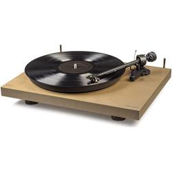 Crosley C10A-NA Hardwood Turntable with Low Vibration Synchronous Motor, Natural