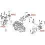 Engine Motor Mount Compatible with Fits 2006 2007 2008 2009 2010 2011 Honda Civic 1.8L A4530 A4534 A4543 A4546