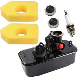 TOPEMAI 795477 Carburetor with 494406 Fuel Tank 698369 Air Filter 694394 Primer Bulb for 10A902 Engine Replace 699660 498811 794161 795469 494406 698369