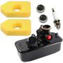 TOPEMAI 795477 Carburetor with 494406 Fuel Tank 698369 Air Filter 694394 Primer Bulb for 10A902 Engine Replace 699660 498811 794161 795469 494406 698369