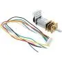 Jutagoss 1Pcs Miniature Gear Motor GA12-N20 DC Gear Motor 6V 100RPM Encoder Speed Velocity Measurement Mini Car Balance Motor Jutagoss 1Pcs Miniature Gear Motor GA12-N20 DC Gear Motor 6V 100RPM Encoder Speed Velocity Measurement Mini Car Balance Motor