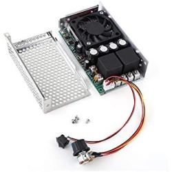 10-50V PWM Motor Speed Regulator Control Module 100A 5000W DC Motor Speed Controller Switch for Car Cooling Fan Motor Governor