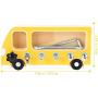 Screw Driver Boards Montessori Toy: 1 Set of Wooden Fire Truck Toys STEM Driver Spanner Kits Basic Skill Educational Learning Sensory Toy for Kid