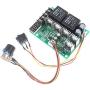 DollaTek DC 10-50V 12/24/48V 60A PWM DC Motor Speed Controller CW CCW Reversible Switch
