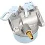 QAZAKY Adjustable Carburetor Compatible with Tecumseh 640349 640052 640054 640058 640058A HMSK80 HMSK85 HMSK90 HMSK100 HSMK110 LH318SA LH358SA 8HP 9HP 10HP Snowblower Generator Chipper Shredder Carb
