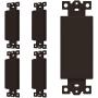 Adaptateur Blanc ENERLITES pour Interrupteurs/Tornos, Polycarbonate Thermoplastique Incassable, Conforme UL, 6001-BR-5PCS, Pack de 5, Marron Adaptateur Blanc ENERLITES pour Interrupteurs/Tornos, Polycarbonate Thermoplastique Incassable, Conforme UL, 6001-BR-5PCS, Pack de 5, Marron