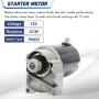 KEDAKEJI Starter Motor Compatible With Briggs V Twin 14HP 16HP 18HP with Replace OE Part # 393017 498148 394674 394808 497596 399928 495100