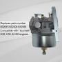 XingLi 632615 Carburetor Fit For Tecumseh 632208 632589 631827 631068A Carb H30 H35 H50 3.5HP Motor H30-35000R H30-35000P H30-35425S H30-35425T H35-45000R engine with Gasket