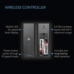 AC Infinity Controller 63, Wireless Remote Controller with 10 Fan Speed Programming, Cooling and Ventilation for CLOUDLINE Airlift CLOUDWAY Fans