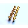 WST 6.0mm Gold Bullet Connector for RC Battery ESC Motor Plug (Pack of 5 Pairs)