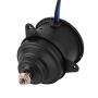 Terisass 062500-6351 Black Auto AC Fan Motor Plastic and Metal Electronic Cooling Fan Car Part Auto Condenser for Pajero