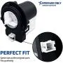 ENTERPARK ALL NEW DC31-00054A OEM Washer Drain Pump Motor for Samsung Replaces 62902090 AP4202690 1534541 DC31-00016A PS4204638