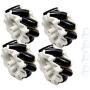 Mecanum Wheel Robot Kit 4WD Omnidirectional Wheels Smart Robot Car Chassis Kit