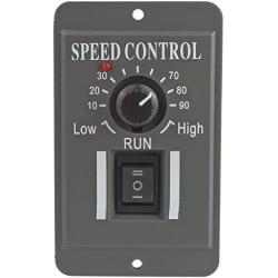 uniquegoods 12V 24V 36V 48V 6A DC Motor Speed Controller Adjustable Reducer Control Switch with Shell