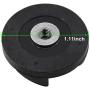 Anbige 2 Blade Rubber Gears and 2 Motor Base Top Gears Replacement Parts,Compatible with Magic Bullet 250W Blender Juicer (2 Base Gears + 2 Blade Gears)