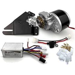L-faster Freewheel 250W Electric Brushed Motor MY1016Z with 16 Teeth Gear Mounted and Electric Brush Controller with Matched Connectors
