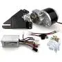 L-faster Freewheel 250W Electric Brushed Motor MY1016Z with 16 Teeth Gear Mounted and Electric Brush Controller with Matched Connectors