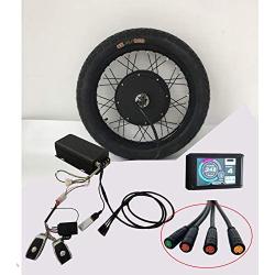 Alarm Lock !Sabvoton Waterproof Controller Programmable, QS 48v-96v 3000w Electric Bike hub Motor Conversion kit with TFT Colorful Display