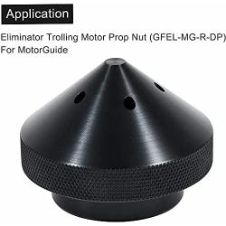 Hrsptudorc GFEL-R-DP Marine G-Force Eliminator Trolling Motor Prop Nut for MotorGuide X3 X5 XI3 XI5 Black