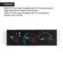 Temperature Control Panel, Auto Car A/C HeaterHVAC Climate Control with Blower Motor Switch HS-373 55037473AB Fit for Jeep Wrangler