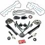 Variable Camshaft Timing Chain Kit W/Cam Phasers and VVT Valves Replacemnt Compatible with 5.4L 3V 2005-2010 Ford F150 F250 F350 Super Duty, Expedition & Lincoln Navigator, Mark LT