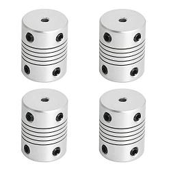 Aopin Flexible Beam Couplings 3mm to 3mm Flexible Coupler Shaft for 3D Printer, Length 25mm / 1