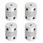 Aopin Flexible Beam Couplings 3mm to 3mm Flexible Coupler Shaft for 3D Printer, Length 25mm / 1