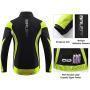 BALEAF Mens Winter Cycling Jackets Cold Weather Bike Pants Thermal Windproof Motorcycle Clothing Set Mountain Biking