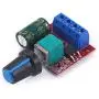 Teyleten Robot DC-DC 4.5V-35V 5A 90W PWM Motor Speed Controller Module DC 3V 6V 12V 24V 35V Adjustable Speed Controller For Controller Small LED Dimmer (2PCS)