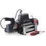 Smittybilt 9500 lb 97495 XRC GEN2 Winch-9500 Pound Load Capacity + 2811 Textured Black Winch Cradle for 8,000 lb. - 12,000 lb. Winches