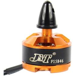 JMT Mini Multi-Rotor 1806 2400KV CW CCW Brushless Motor for DIY 2-3S 250 Mini Drone FPV CC3D 260 330 RC Quadcopter (CCW Black)