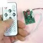 DC 4V-6V Stepper Motor Driver Controller Integrated Board 2-Phase 4-Wire Speed Adjustable with Remote Control