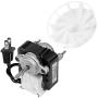 S99080166 Vent Bath Fan Motor and Fan Replacement BP28 Bathroom Fan Motor Kit Compatible with broan nutone 70cfm 1.4 Amp 3000RP 120V CCW