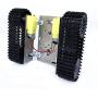 AI LI WEI Professional Stainless Steel Frame Smart Car Tank Chassis Kit Crawler Track sg 90 Motor and 90s Motor Platform Chassis Robot Tank Kit DIY