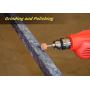 Wild Edge Corded Drill, Keyed Chuck 3/8-Inch, 3.0-Amp Portable Hand Drill