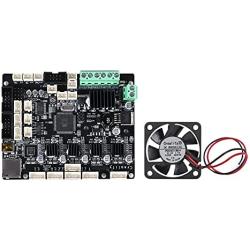 Creality Upgraded Ender 5 Plus Silent Motherboard V2.2 with TMC2208 Firmware + 24V 4010 Cooling Fan, 3D Printer Quiet Mute Board for CR-10S/ CR-10 S4/ CR-10 S5/ CR-X/CR-20/ CR-20 PRO
