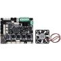 Creality Upgraded Ender 5 Plus Silent Motherboard V2.2 with TMC2208 Firmware + 24V 4010 Cooling Fan, 3D Printer Quiet Mute Board for CR-10S/ CR-10 S4/ CR-10 S5/ CR-X/CR-20/ CR-20 PRO