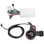 VGEBY Brushless Speed Motor Controller, Brushless Motor Sine Wave Controller with LED Display for Electric Bicycle Scooter