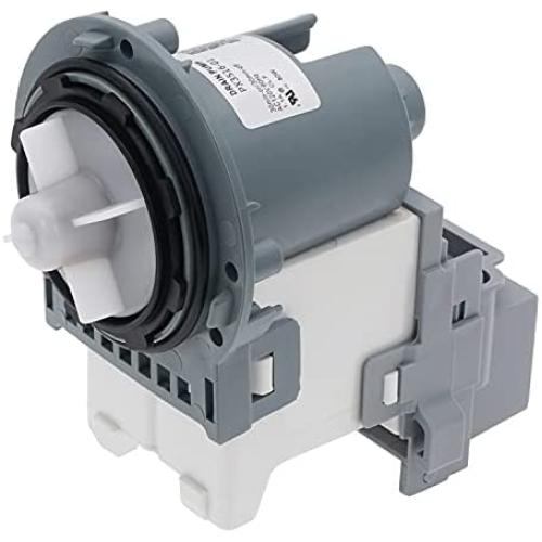 DC31-00187A, DC31-00187D Drain Pump Motor with Drip Cover OEM by SupHomie - Compatible with Samsung Washing Machine