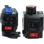 SHENTIANWEI 22mm 7/8 motorcycle switch motorcycle speaker button turning signal light start switch hand put electric controller (Color : Black)